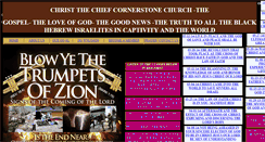 Desktop Screenshot of christthechiefcornerstonechurch.com